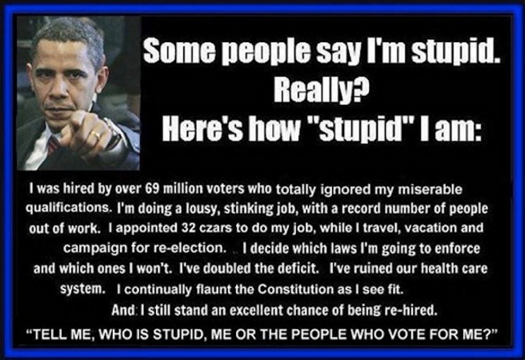 Who Is Stupid? The Voted ... or the Voters?