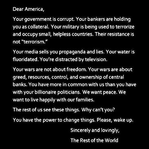 Message To American Dupes