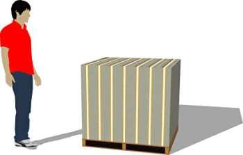 One Hundred Million packs of $100 bills (one pallet)