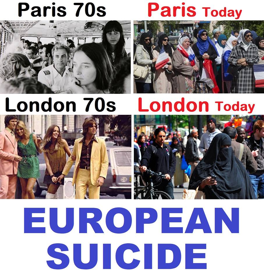 Paris & London in 1960s compared to Today