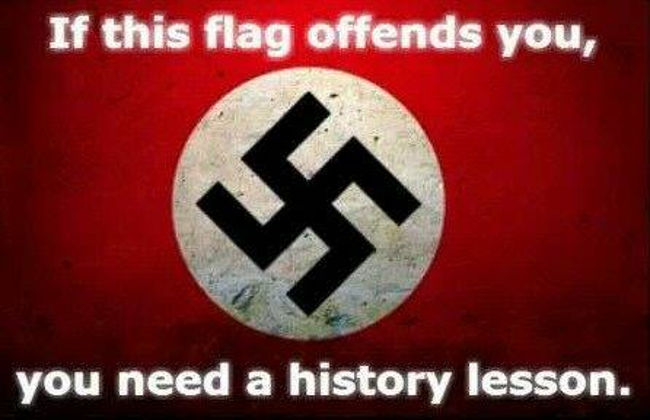 If This Flag Offends You - Then You Need A History Lesson